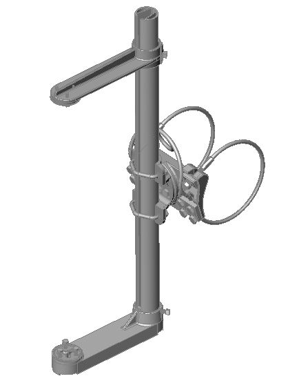 mast arm brac astr, clamp