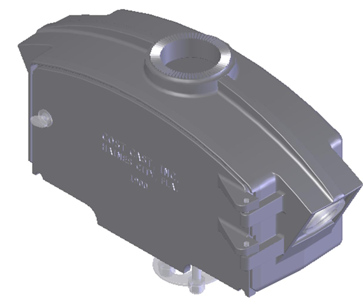 small disccont housing, small terminal housing